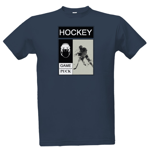 Tričko s potiskem Hockey game
