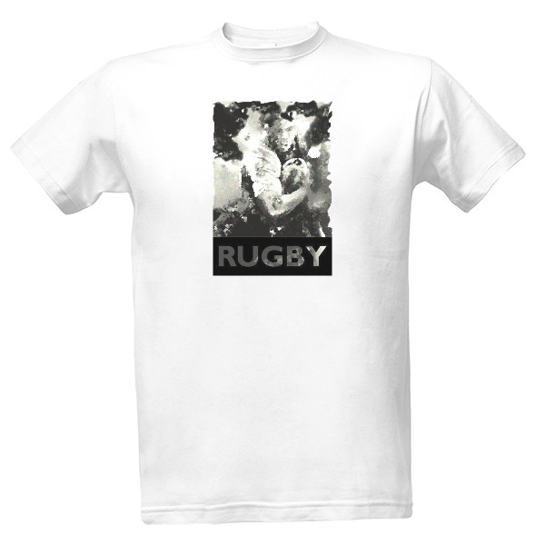 Tričko s potiskem  Rugby tričko