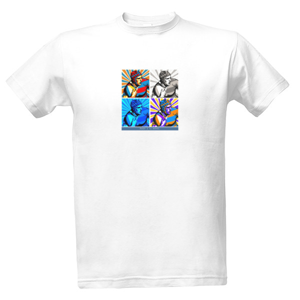 Tričko s potiskem RUGBY á la A.Warhol